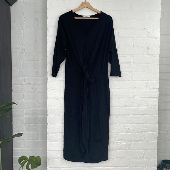 ZARA Front Tie Dress - Picture 2 of 7